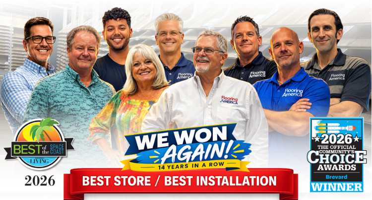 Melbourne Florida sales team at the Great Southeast Flooring America