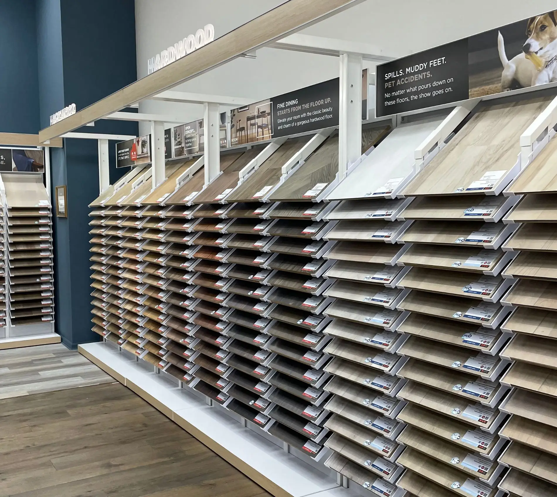 Hardwood flooring selection