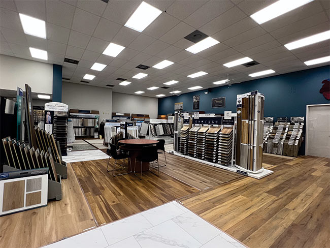 Great Southeast Flooring America Showroom Interior
