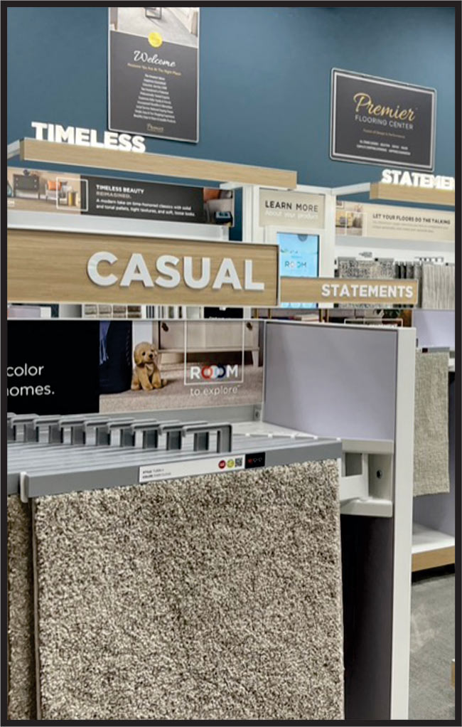Southeast Flooring America showroom