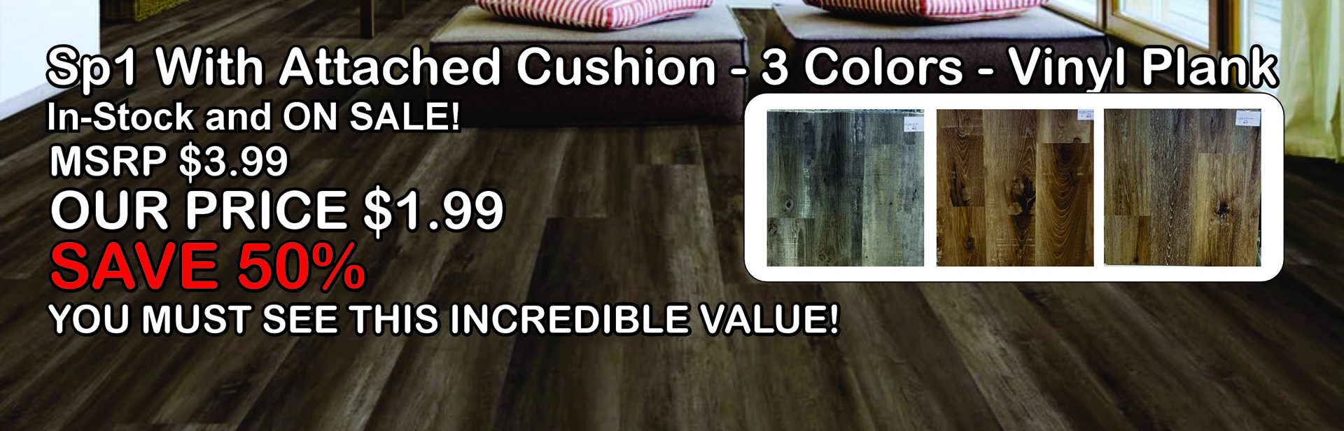 SP1 with attached cushion promo
